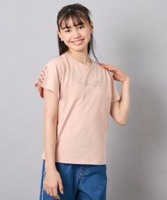 a.v.v / アー・ヴェ・ヴェ カットソー | [120-160]レースアップスリーブTシャツ