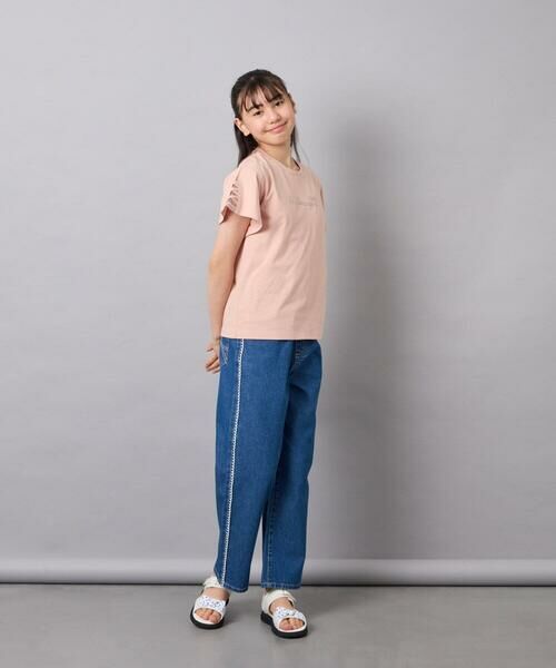 a.v.v / アー・ヴェ・ヴェ カットソー | [120-160]レースアップスリーブTシャツ | 詳細10