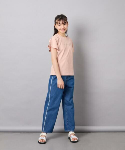 a.v.v / アー・ヴェ・ヴェ カットソー | [120-160]レースアップスリーブTシャツ | 詳細4