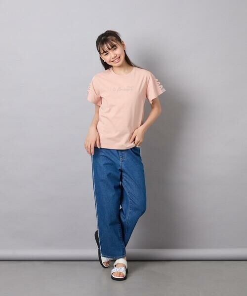 a.v.v / アー・ヴェ・ヴェ カットソー | [120-160]レースアップスリーブTシャツ | 詳細8