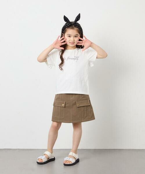 a.v.v / アー・ヴェ・ヴェ カットソー | [120-160]レースアップスリーブTシャツ | 詳細25