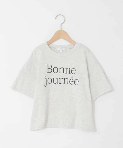 a.v.v / アー・ヴェ・ヴェ カットソー | [120-160]袖スリットロゴTシャツ | 詳細20