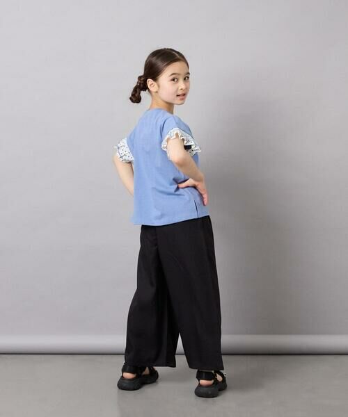 a.v.v / アー・ヴェ・ヴェ カットソー | [110-160]【WEB限定】ドットチュール袖Tシャツ | 詳細6