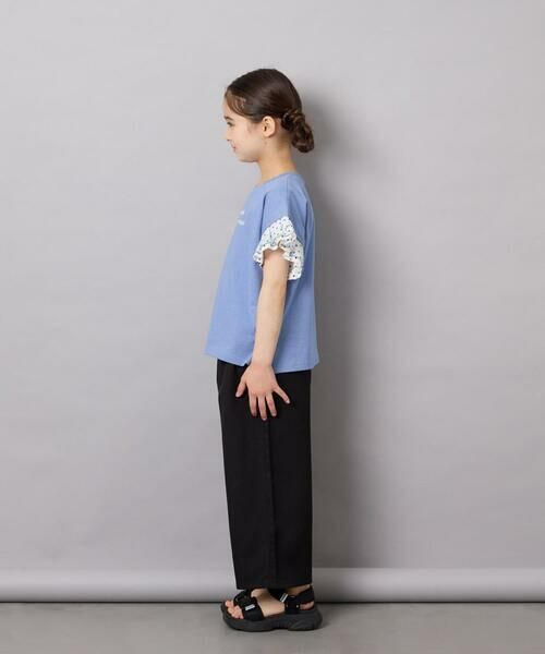 a.v.v / アー・ヴェ・ヴェ カットソー | [110-160]【WEB限定】ドットチュール袖Tシャツ | 詳細8