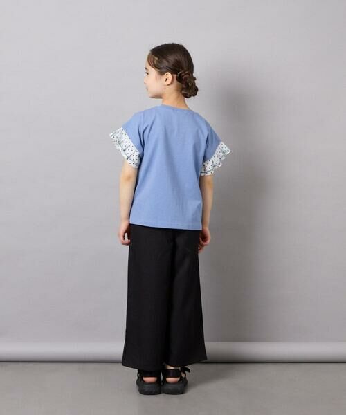 a.v.v / アー・ヴェ・ヴェ カットソー | [110-160]【WEB限定】ドットチュール袖Tシャツ | 詳細9