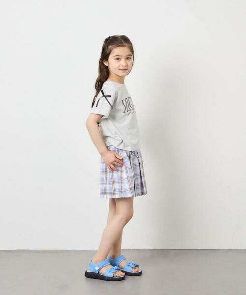 a.v.v / アー・ヴェ・ヴェ カットソー | [120-160]【WEB限定】リボンロゴプリントTシャツ | 詳細18