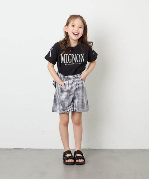 a.v.v / アー・ヴェ・ヴェ カットソー | [120-160]【WEB限定】リボンロゴプリントTシャツ | 詳細25