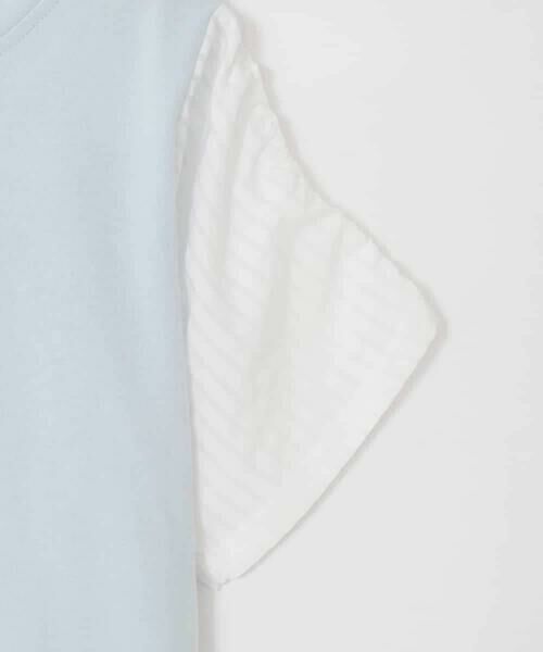 a.v.v / アー・ヴェ・ヴェ カットソー | [110-160]【WEB限定】シアーギンガムスリーブTシャツ | 詳細29