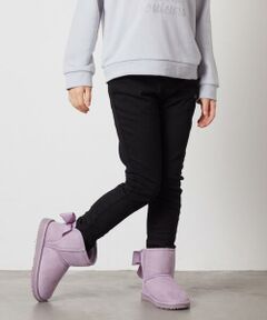 a.v.v / アー・ヴェ・ヴェ その他パンツ | [100-160]裏起毛ストレッチスキニーパンツ