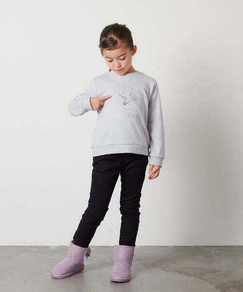 a.v.v / アー・ヴェ・ヴェ その他パンツ | [100-160]裏起毛ストレッチスキニーパンツ | 詳細10