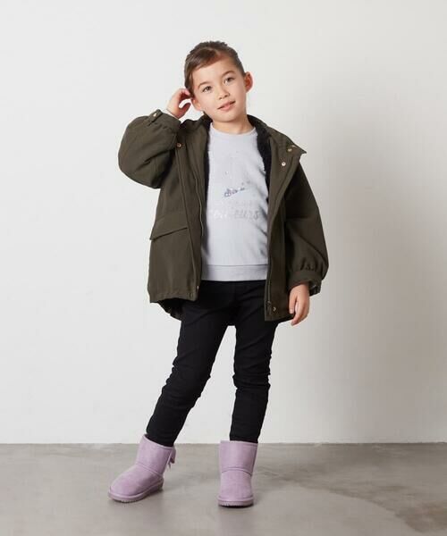 a.v.v / アー・ヴェ・ヴェ その他パンツ | [100-160]裏起毛ストレッチスキニーパンツ | 詳細14