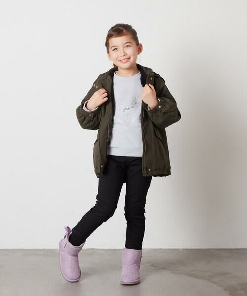 a.v.v / アー・ヴェ・ヴェ その他パンツ | [100-160]裏起毛ストレッチスキニーパンツ | 詳細15