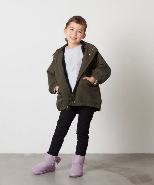 a.v.v / アー・ヴェ・ヴェ その他パンツ | [100-160]裏起毛ストレッチスキニーパンツ | 詳細16