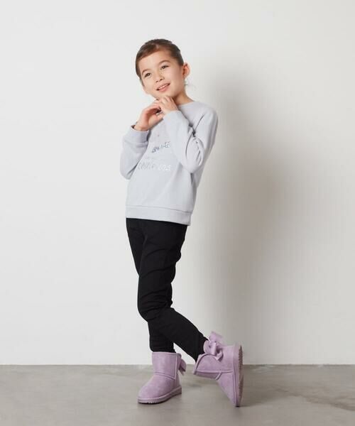 a.v.v / アー・ヴェ・ヴェ その他パンツ | [100-160]裏起毛ストレッチスキニーパンツ | 詳細7