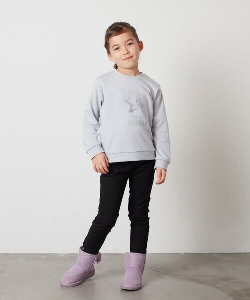 a.v.v / アー・ヴェ・ヴェ その他パンツ | [100-160]裏起毛ストレッチスキニーパンツ | 詳細9