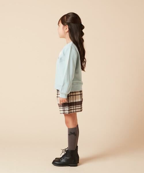 a.v.v / アー・ヴェ・ヴェ その他パンツ | [100-160]シャギーチェックショートパンツ | 詳細1