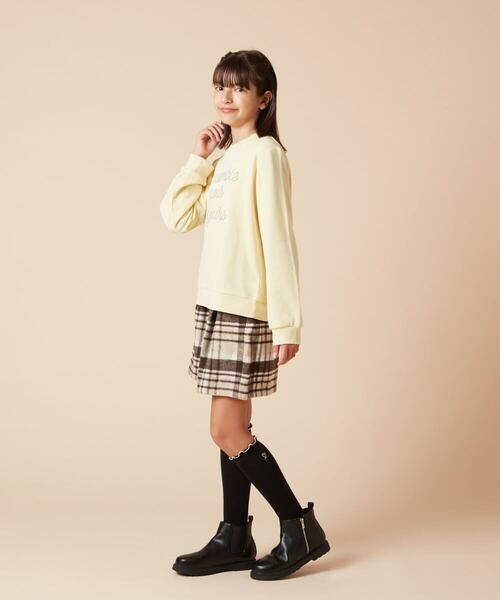 a.v.v / アー・ヴェ・ヴェ その他パンツ | [100-160]シャギーチェックショートパンツ | 詳細11