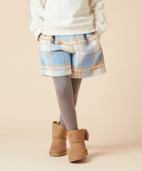 a.v.v / アー・ヴェ・ヴェ その他パンツ | [100-160]シャギーチェックショートパンツ | 詳細20