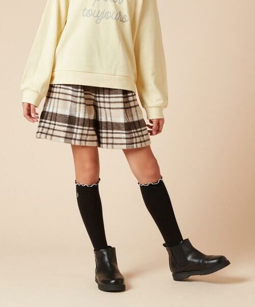 a.v.v / アー・ヴェ・ヴェ その他パンツ | [100-160]シャギーチェックショートパンツ | 詳細5
