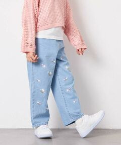 a.v.v / アー・ヴェ・ヴェ チノ・ワークパンツ | [120-160]【選べるデザイン】デザインワイドストレートデニム