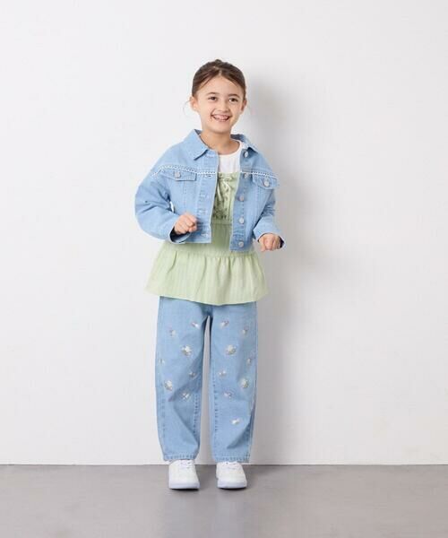 a.v.v / アー・ヴェ・ヴェ チノ・ワークパンツ | [120-160]【選べるデザイン】デザインワイドストレートデニム | 詳細12