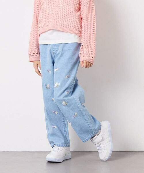 a.v.v / アー・ヴェ・ヴェ チノ・ワークパンツ | [120-160]【選べるデザイン】デザインワイドストレートデニム | 詳細2