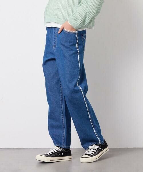a.v.v / アー・ヴェ・ヴェ チノ・ワークパンツ | [120-160]【選べるデザイン】デザインワイドストレートデニム | 詳細15