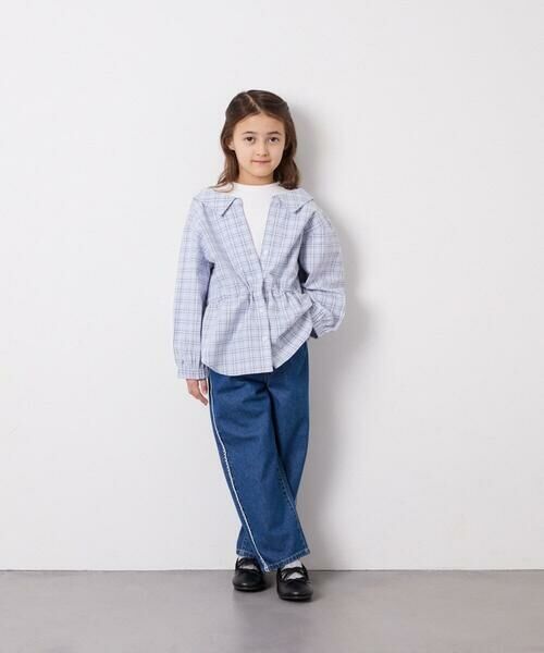 a.v.v / アー・ヴェ・ヴェ チノ・ワークパンツ | [120-160]【選べるデザイン】デザインワイドストレートデニム | 詳細22