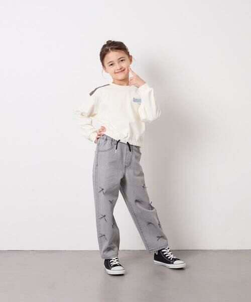 a.v.v / アー・ヴェ・ヴェ チノ・ワークパンツ | [120-160]【選べるデザイン】デザインワイドストレートデニム | 詳細28