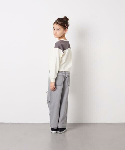 a.v.v / アー・ヴェ・ヴェ チノ・ワークパンツ | [120-160]【選べるデザイン】デザインワイドストレートデニム | 詳細30