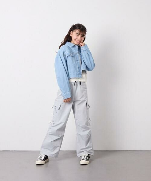 a.v.v / アー・ヴェ・ヴェ その他パンツ | [120-160]サイドリボンカーゴパンツ | 詳細10