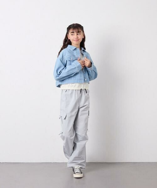 a.v.v / アー・ヴェ・ヴェ その他パンツ | [120-160]サイドリボンカーゴパンツ | 詳細13