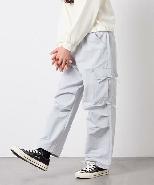 a.v.v / アー・ヴェ・ヴェ その他パンツ | [120-160]サイドリボンカーゴパンツ | 詳細2