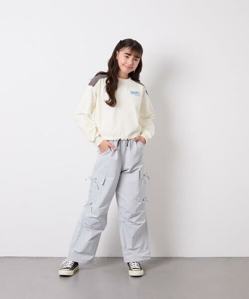 a.v.v / アー・ヴェ・ヴェ その他パンツ | [120-160]サイドリボンカーゴパンツ | 詳細4