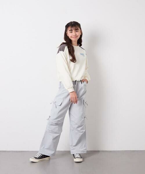 a.v.v / アー・ヴェ・ヴェ その他パンツ | [120-160]サイドリボンカーゴパンツ | 詳細5