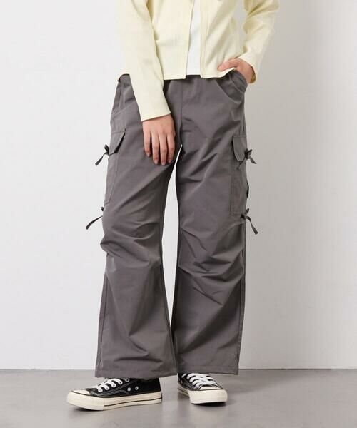 a.v.v / アー・ヴェ・ヴェ その他パンツ | [120-160]サイドリボンカーゴパンツ | 詳細16