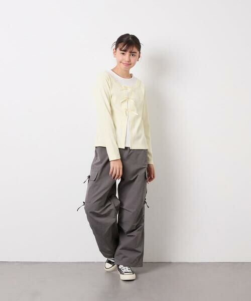 a.v.v / アー・ヴェ・ヴェ その他パンツ | [120-160]サイドリボンカーゴパンツ | 詳細20