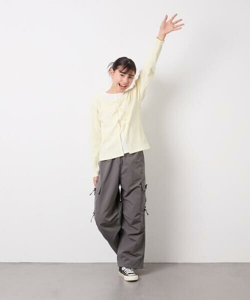 a.v.v / アー・ヴェ・ヴェ その他パンツ | [120-160]サイドリボンカーゴパンツ | 詳細22