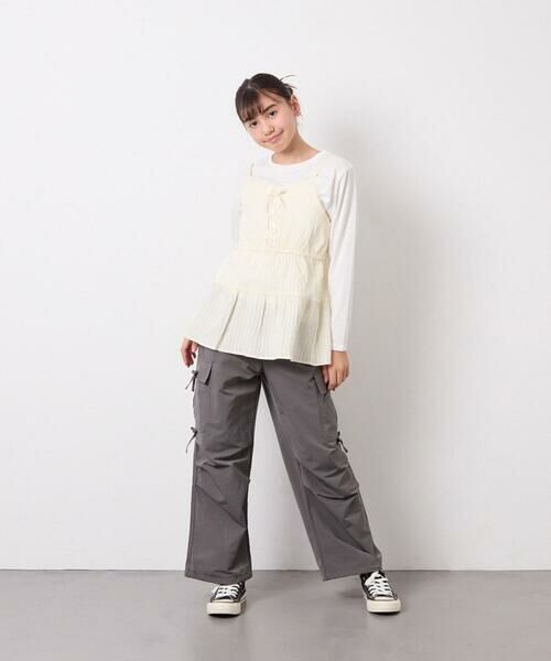 a.v.v / アー・ヴェ・ヴェ その他パンツ | [120-160]サイドリボンカーゴパンツ | 詳細26