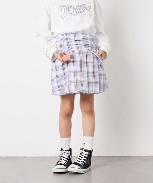 a.v.v / アー・ヴェ・ヴェ ショート・ハーフ・半端丈パンツ | [120-160]ギャザープリーツスカパン | 詳細7