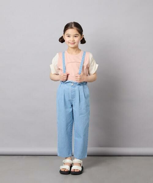 a.v.v / アー・ヴェ・ヴェ チノ・ワークパンツ | [120-160]サス付きテーパードパンツ | 詳細7