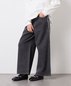 a.v.v / アー・ヴェ・ヴェ チノ・ワークパンツ | [120-160]フリンジケミカルワイドデニム