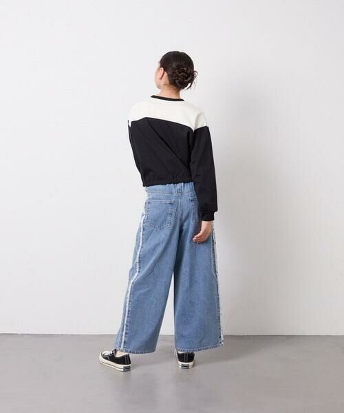 a.v.v / アー・ヴェ・ヴェ チノ・ワークパンツ | [120-160]フリンジケミカルワイドデニム | 詳細8