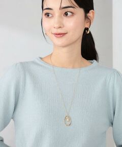 a.v.v / アー・ヴェ・ヴェ ネックレス・ペンダント・チョーカー | パール付きワントップネックレス