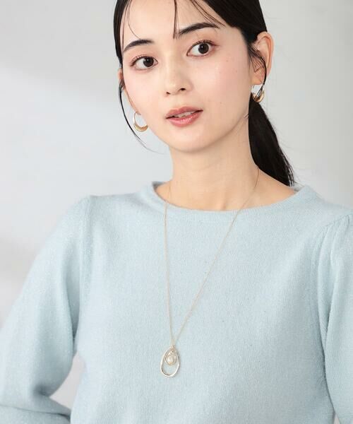 a.v.v / アー・ヴェ・ヴェ ネックレス・ペンダント・チョーカー | パール付きワントップネックレス | 詳細1