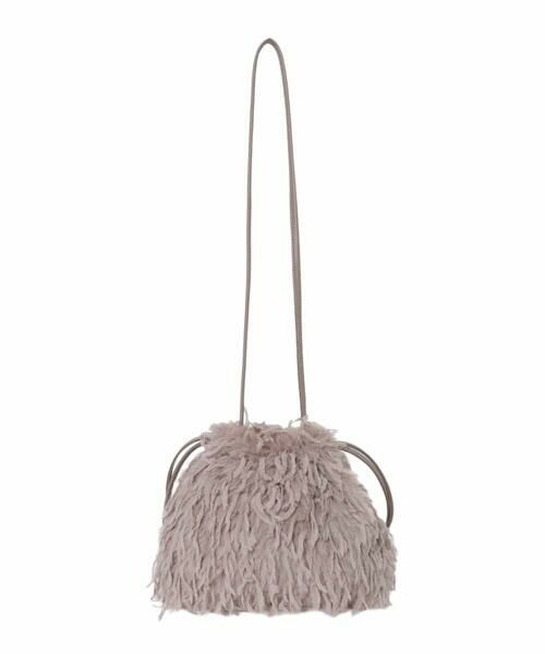 a.v.v / アー・ヴェ・ヴェ ショルダーバッグ | シャギー巾着ショルダーバッグ | 詳細2