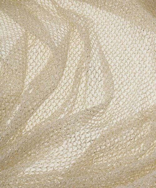 a.v.v / アー・ヴェ・ヴェ マフラー・ショール・スヌード・ストール | ラメラッセルパール調モチーフストール | 詳細2