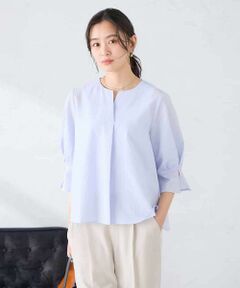 a.v.v / アー・ヴェ・ヴェ シャツ・ブラウス | ソフトサッカースキッパーブラウス