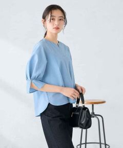 a.v.v / アー・ヴェ・ヴェ シャツ・ブラウス | ソフトサッカースキッパーブラウス