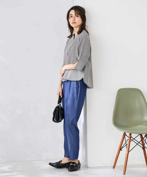 a.v.v / アー・ヴェ・ヴェ シャツ・ブラウス | ソフトサッカースキッパーブラウス | 詳細20